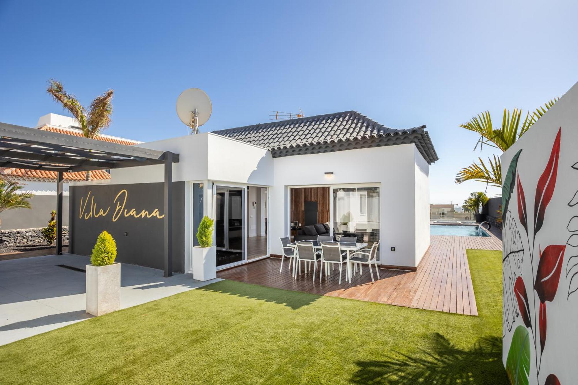 The New Villa Diana Costa Adeje  Exterior foto